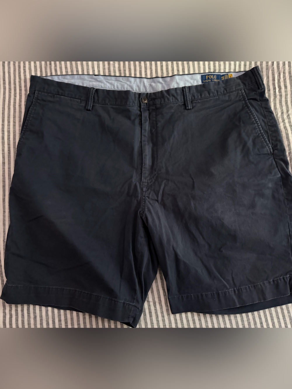 Polo by Ralph Lauren Navy Flat Front Men’s Shorts